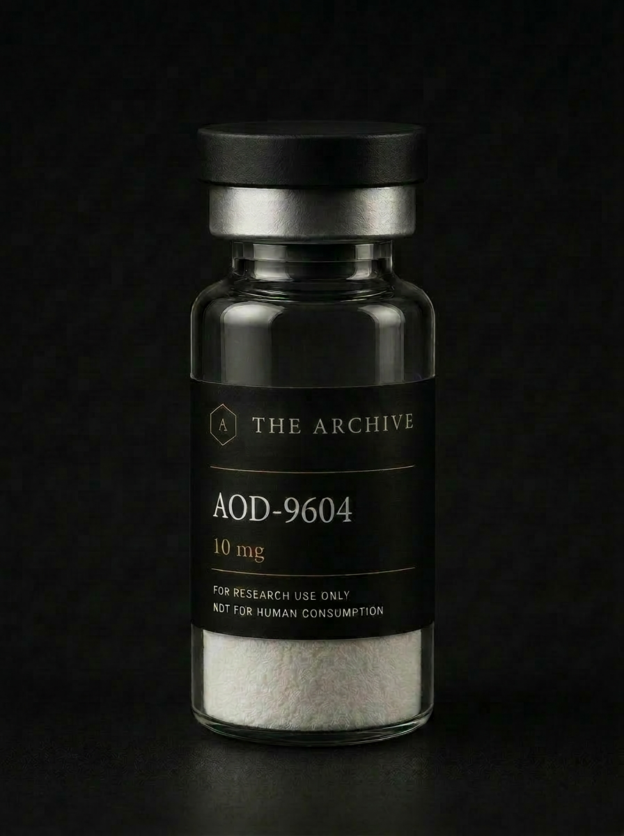 AOD-9604 research vial — The Archive