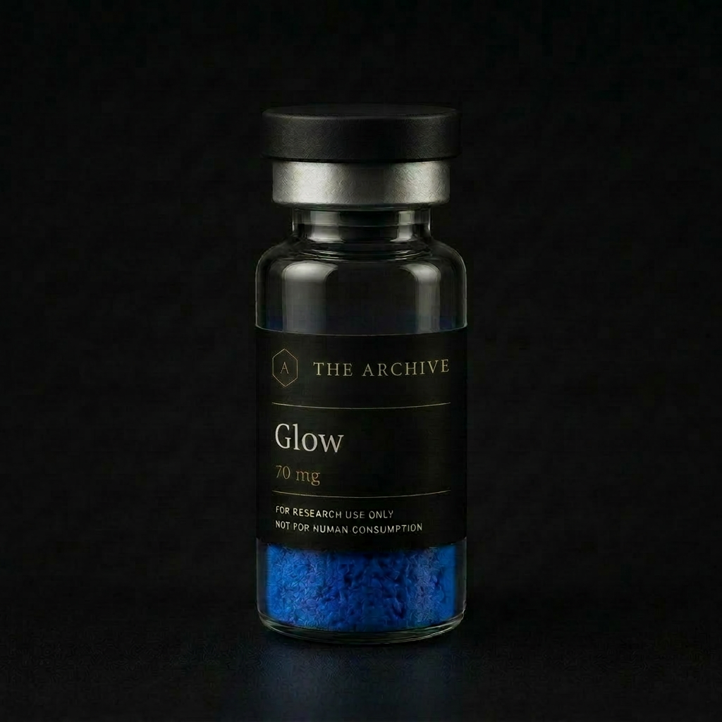 Glow research vial — The Archive
