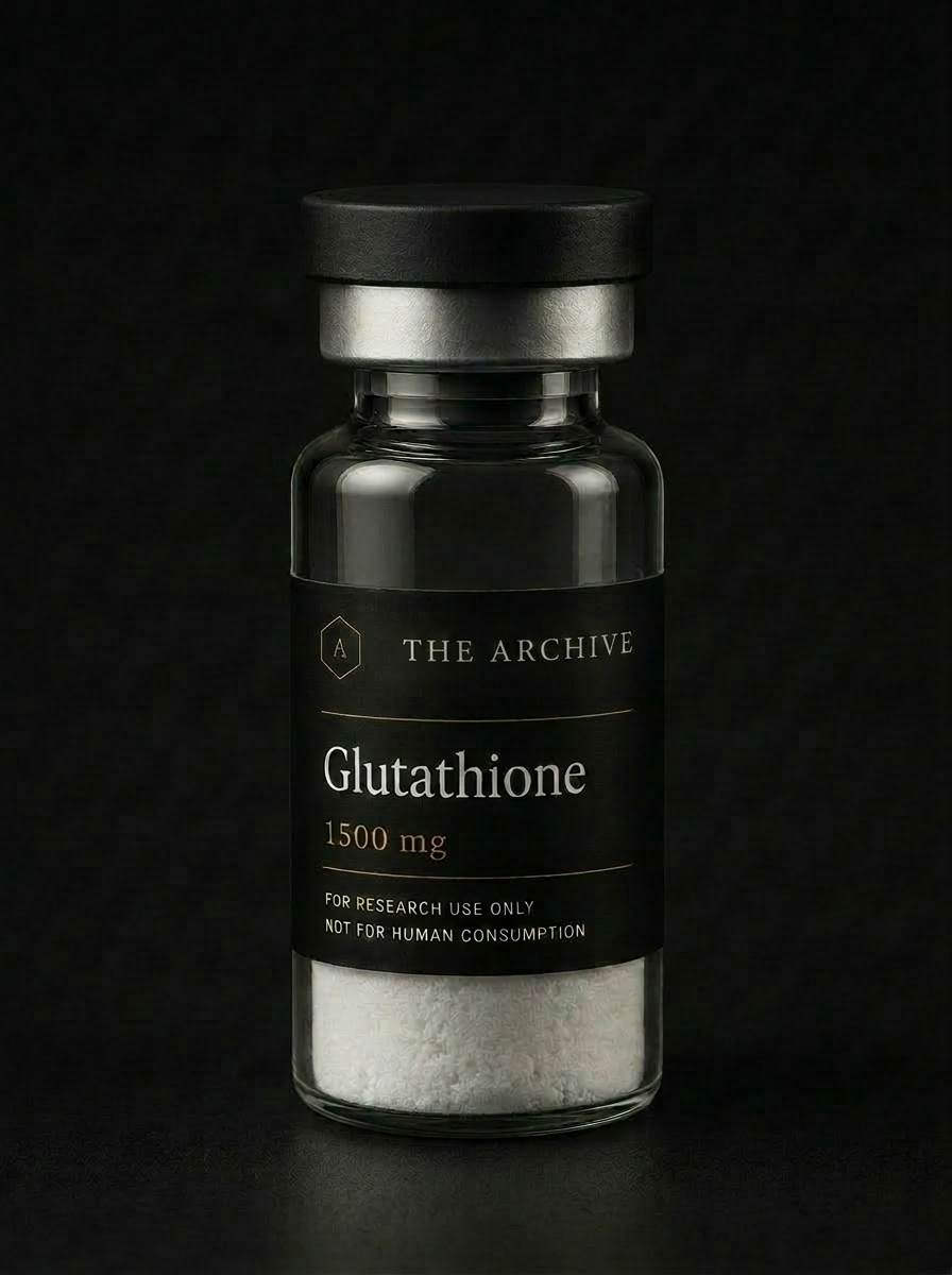 Glutathione research vial — The Archive