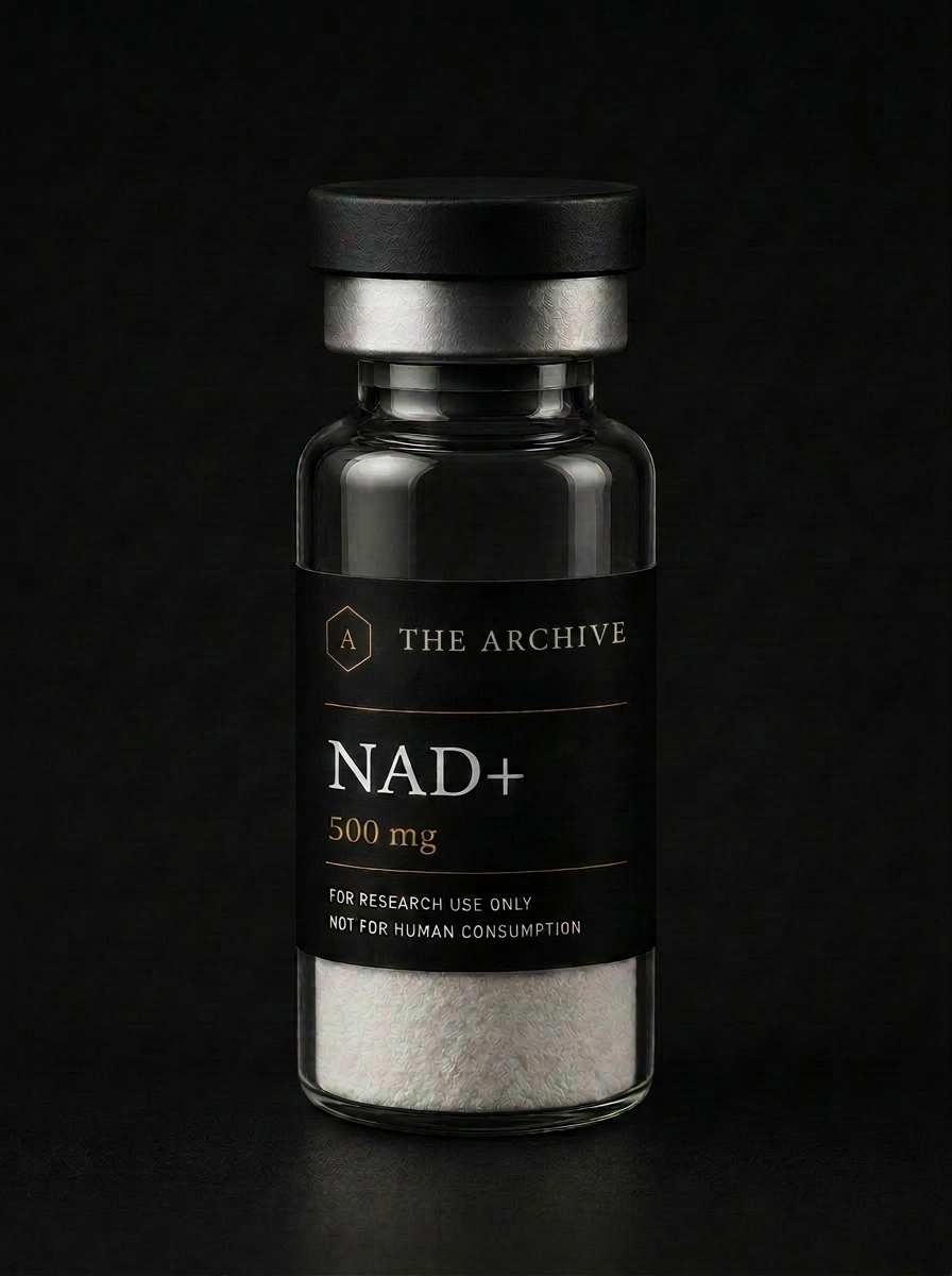 NAD+ research vial — The Archive